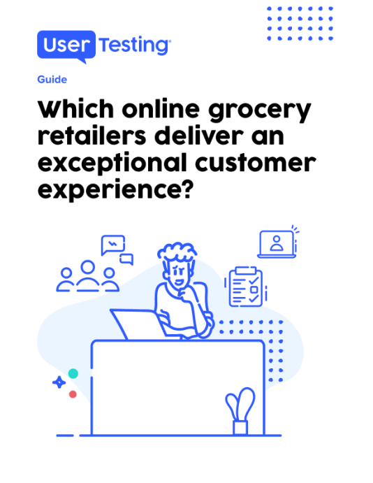 Which online grocery retailers deliver an exceptional customer experience?
