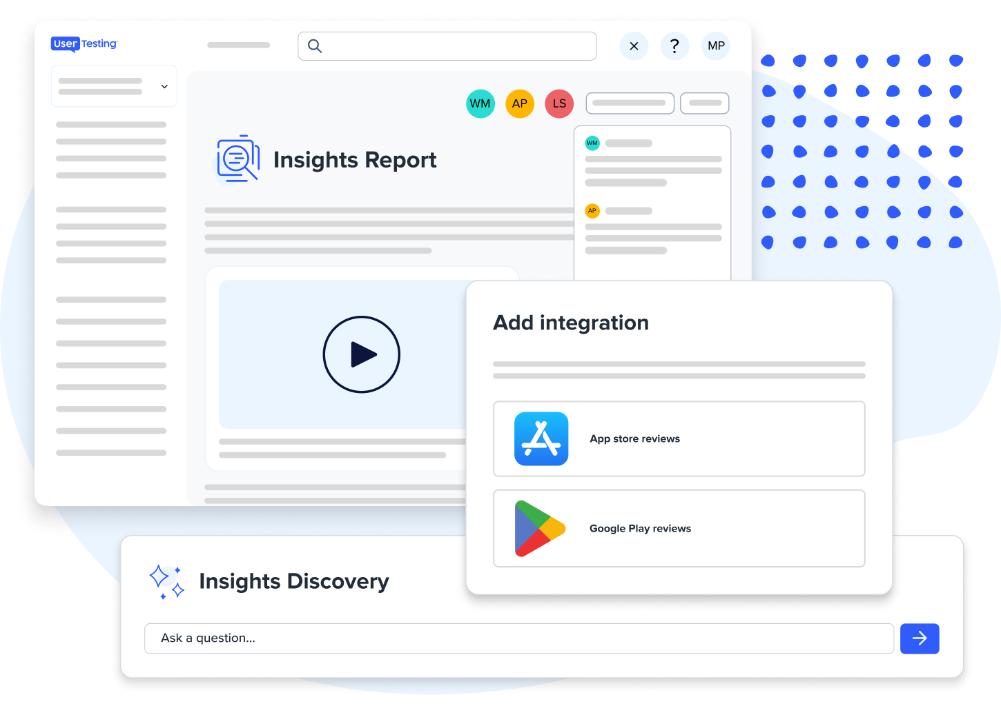 Insights Hub Hero Image abstractions