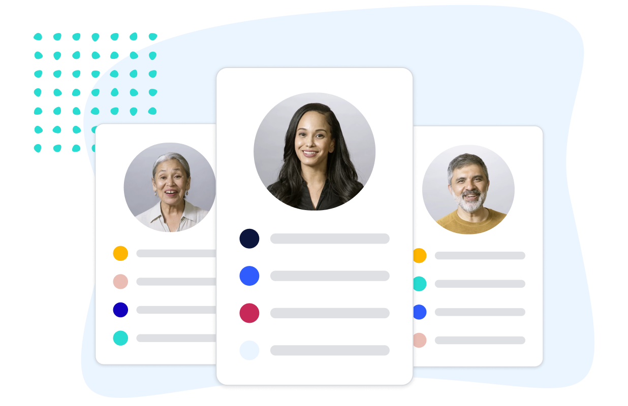Insights Hub Page images, abstrations