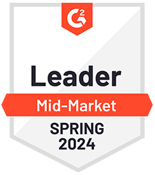 G2 2024 Spring Mid-Market Leader