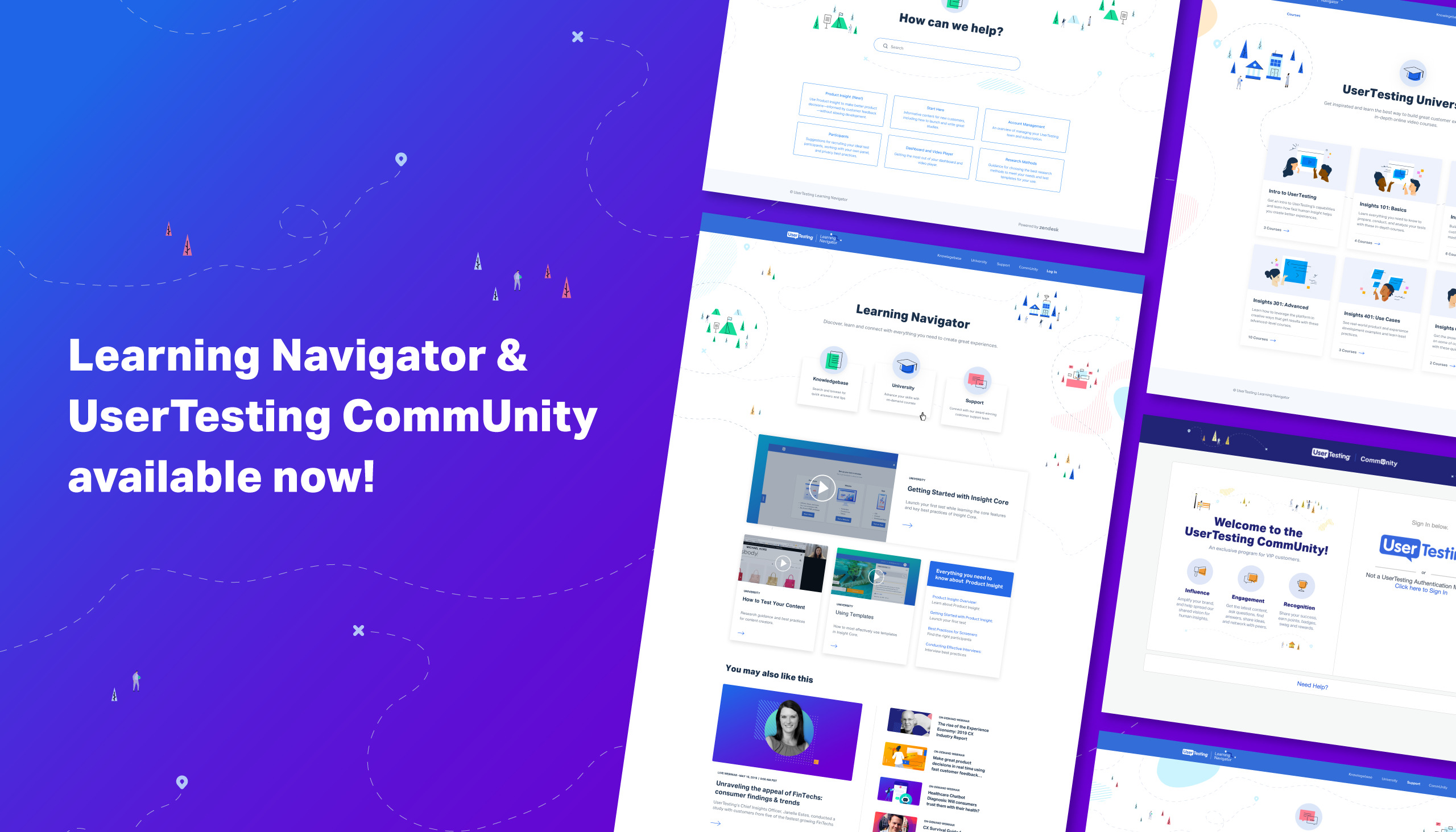 Introducing the new Learning Navigator and UserTesting CommUnity
