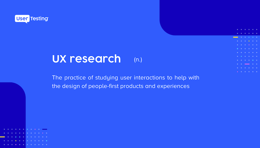 UX research definition