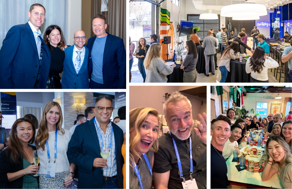 UserTesting employees and executives collage of image 2024