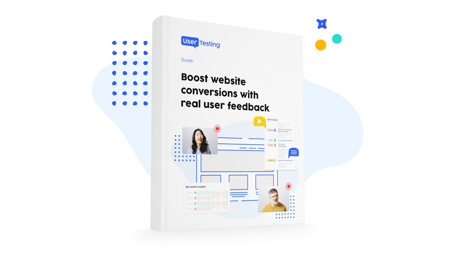 Digital assets for usertesting guide Boost website conversions with real user feedback
