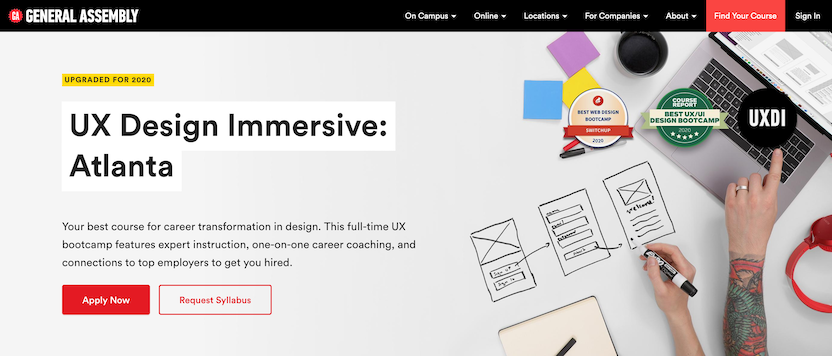 UX certification: General Assembly