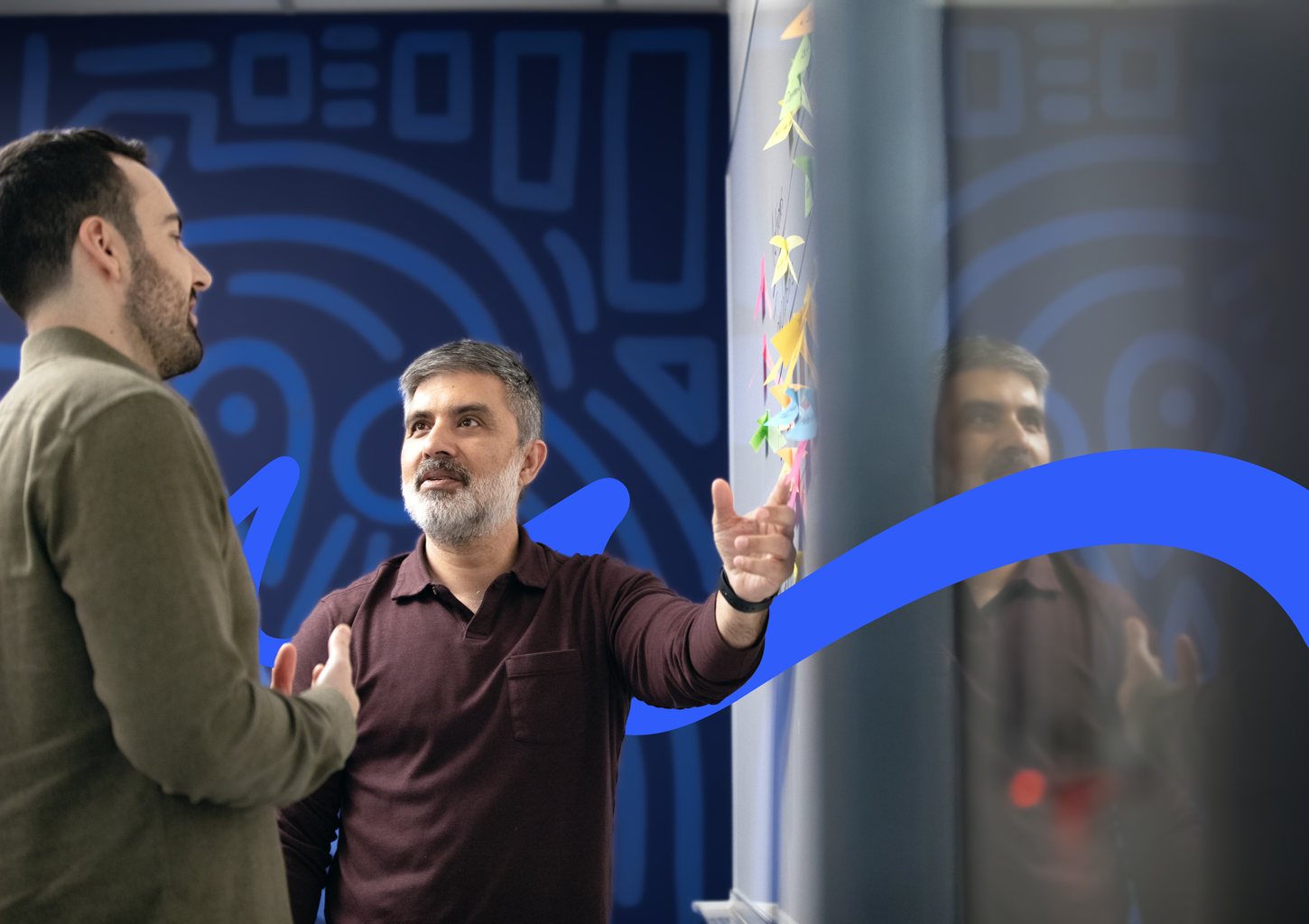 Product team having a strategy meeting