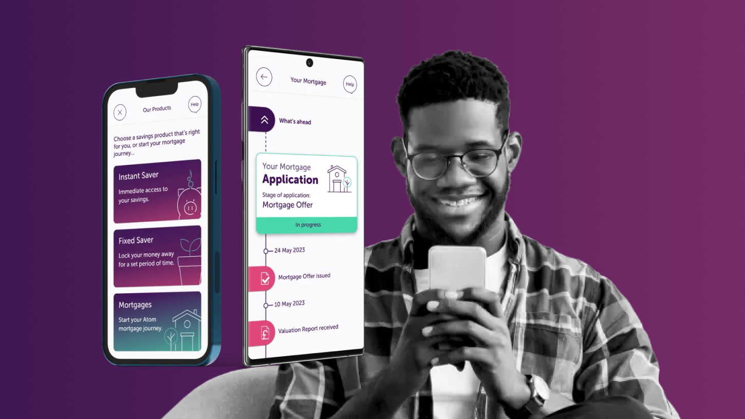 Usertesting customer story for Atom Bank