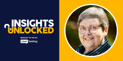 Forms and surveys expert Caroline Jarrett on the Insights Unlocked podcast