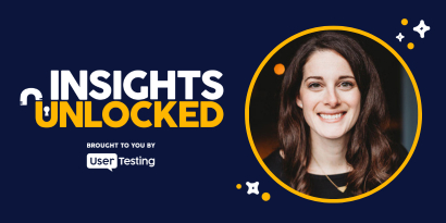 Cornell University's Ashley Budd on the Insights Unlocked podcast presented by UserTesting