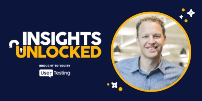 Twilio's Andy O'Dower on the Insights Unlocked podcast presented by UserTesting