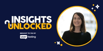 Melissa Garber from Consumer Reports on the Insights Unlocked podcast presented by UserTesting