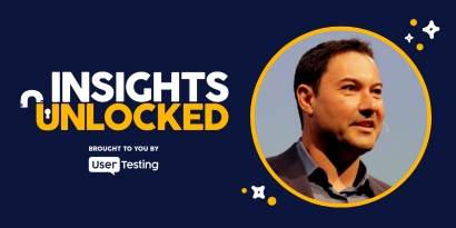 Sumo Logic's Greg Nudelman on the Insights Unlocked podcast presented by UserTesting