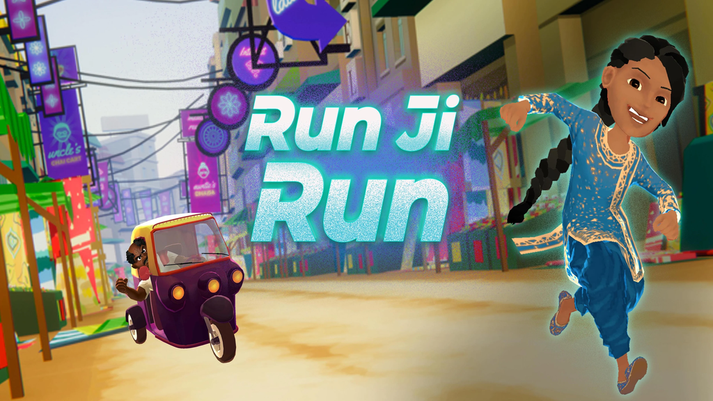 Screenshot from Krikey's Run Ji Run game that was improved through UserTesting