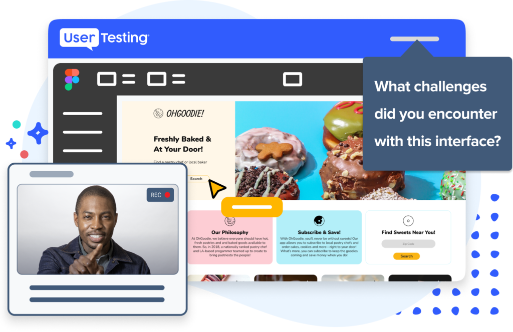 Images for Figma + UserTesting Campaign Landing page