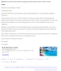 Copilot's message had five paragraphs and a subject line. It also included a search ad for a travel agency at the bottom, followed by several links.