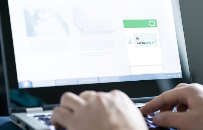 Photo of self-service customer portal support